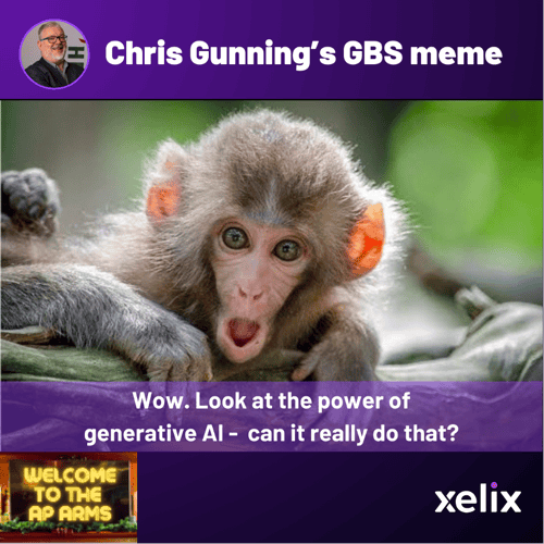 Chris Gunnings GBS meme for The AP Arms