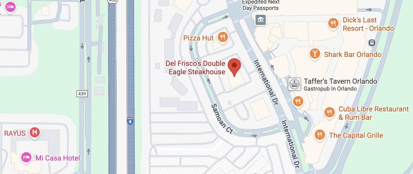 Del Frisco’s Double Eagle Steakhouse Orlando