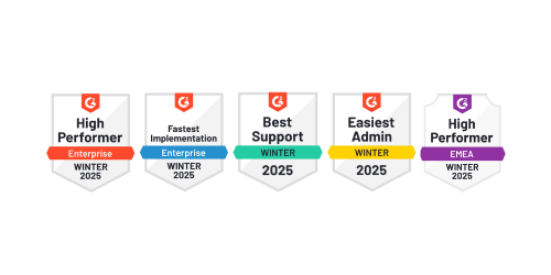 G2 Winter 2025 Xelix badges