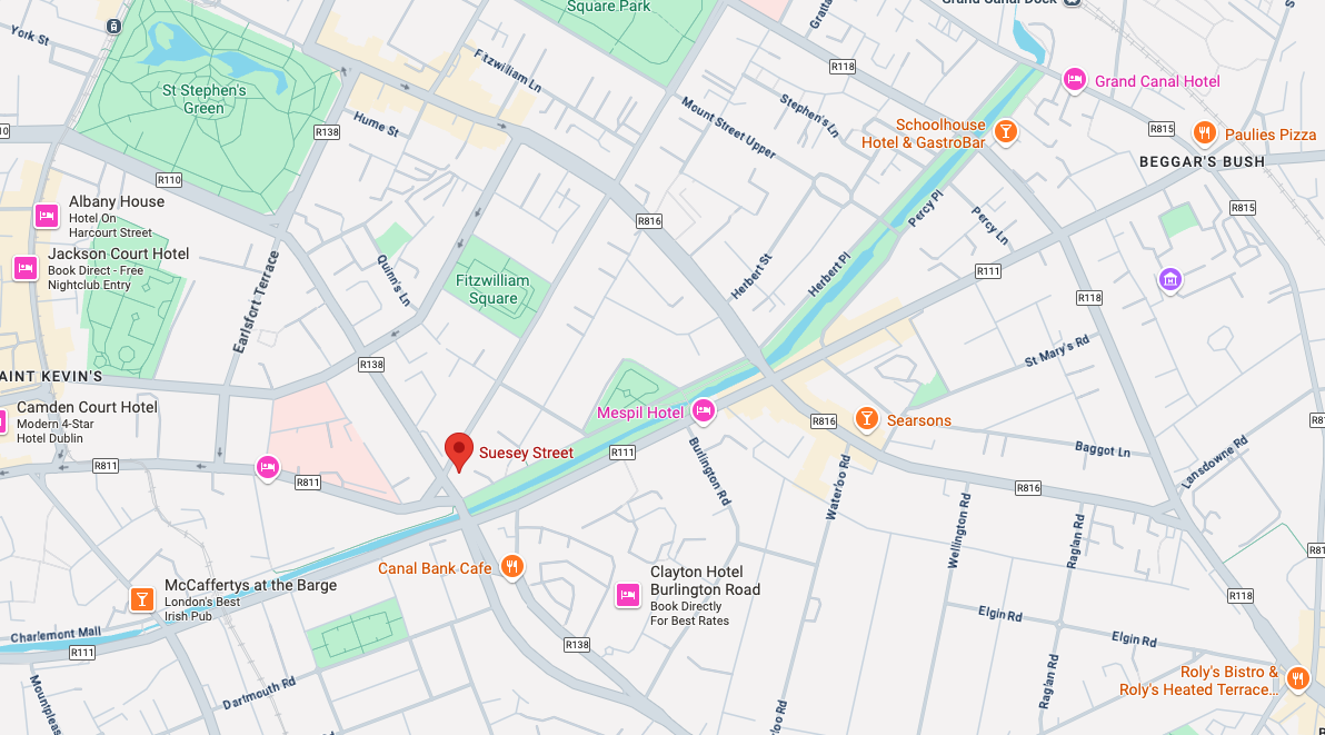 Suesey Street Location